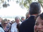 that's me in the corner, and KRudd in the spotlight behind me